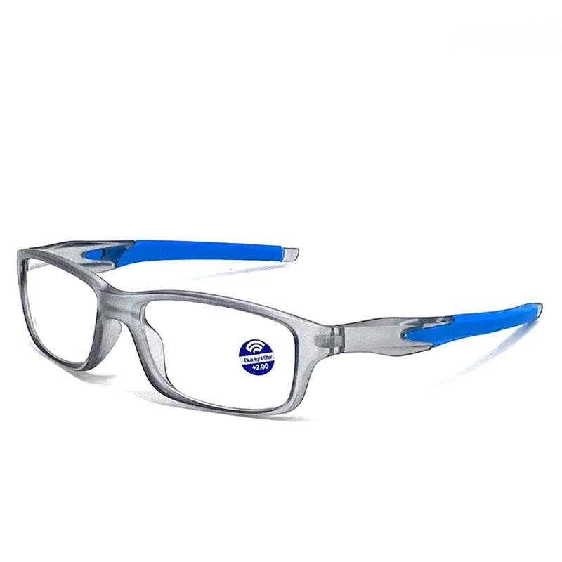 Mittelalterliche Ältere HD Mode Sport Lesebrille PC Blaulichtfilter Alterssichtbrille 428