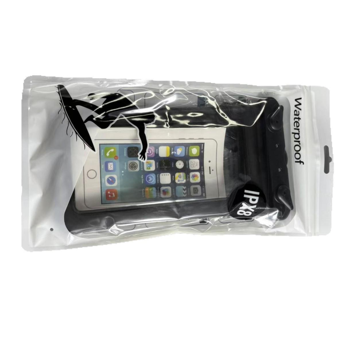 Floating Waterproof Phone Bag with High Sensitivity Touchscreen One Size чёрный
