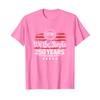 Men's Printed Round Neck T-Shirt Casual Sports Short-Sleeve Top