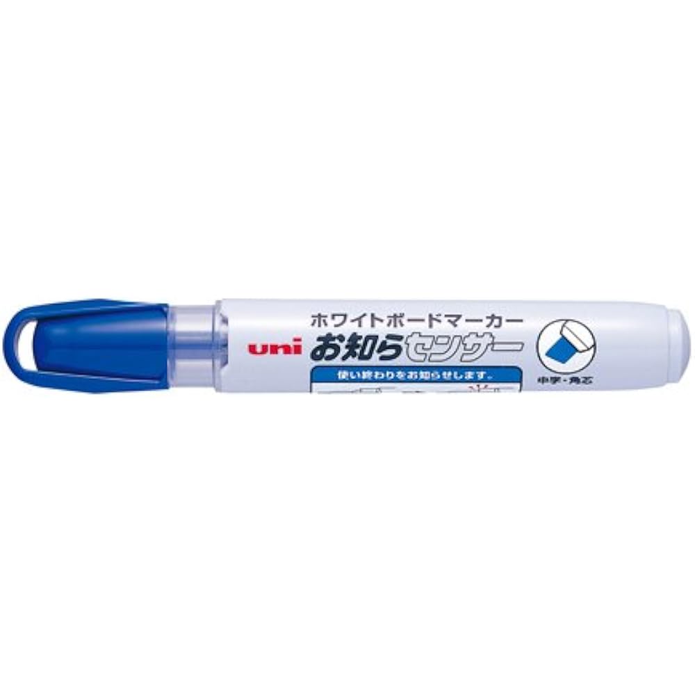 Mitsubishi Pencil Whiteboard Marker Smart Sensor Medium Square Core Blue PWB1205K.33