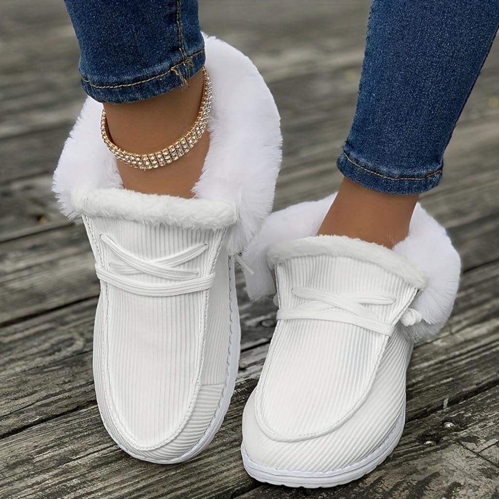 Shallow Mouth Women's Casual Sports Shoes, Simple and Classic One Foot Kick, Winter Fashionable Women's Shoes for Daily Commuting