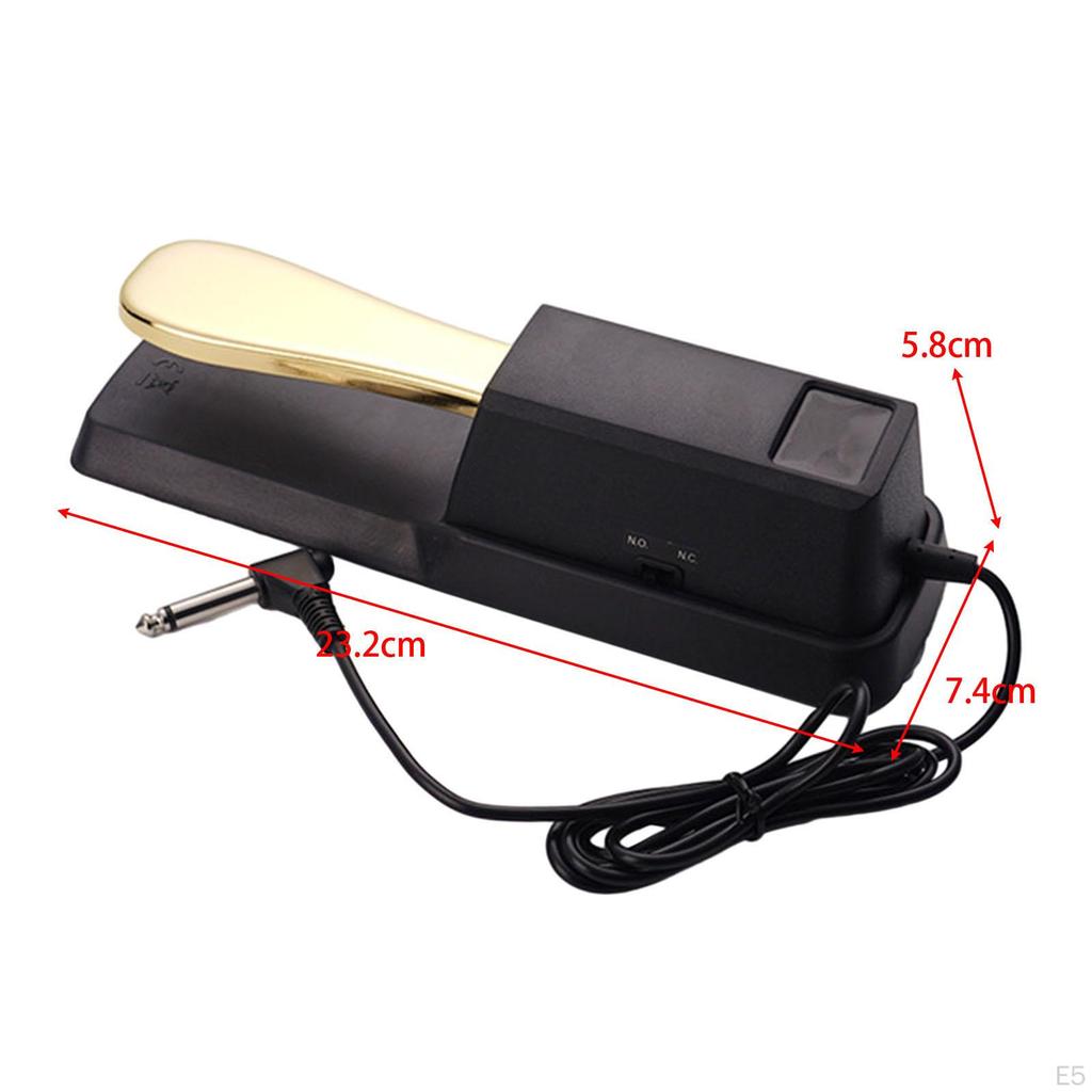 Rutschfester Fußpedal für E-Piano Sustain und Performance