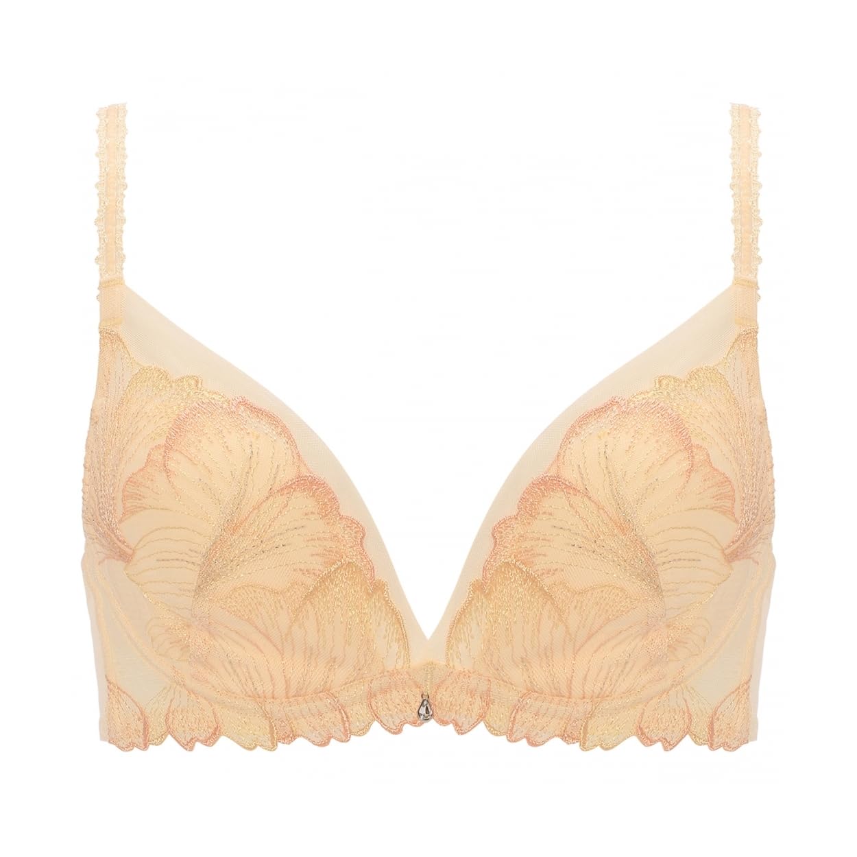 

AMOSTYLE BY Triumph Бюстгальтер Deep V Ракушка Русалки M001 Размер E75 (Без подкладки) (бежевый)