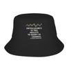 Intelligence Is The Ability To Adapt To Change Bucket Hat Hip Hop Fisherman Caps Travel Hiking Visor Hats Soft Fold Design Cap
