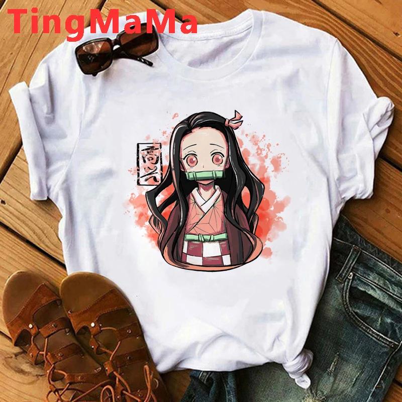 Demon Slayer Rengoku T Shirt Unisex Kimetsu No Yaiba Tshirt Anime Uzui Unisex Cartoon Tanjiro Inosuke Zenitsu Nezuko T-shirt Unisex