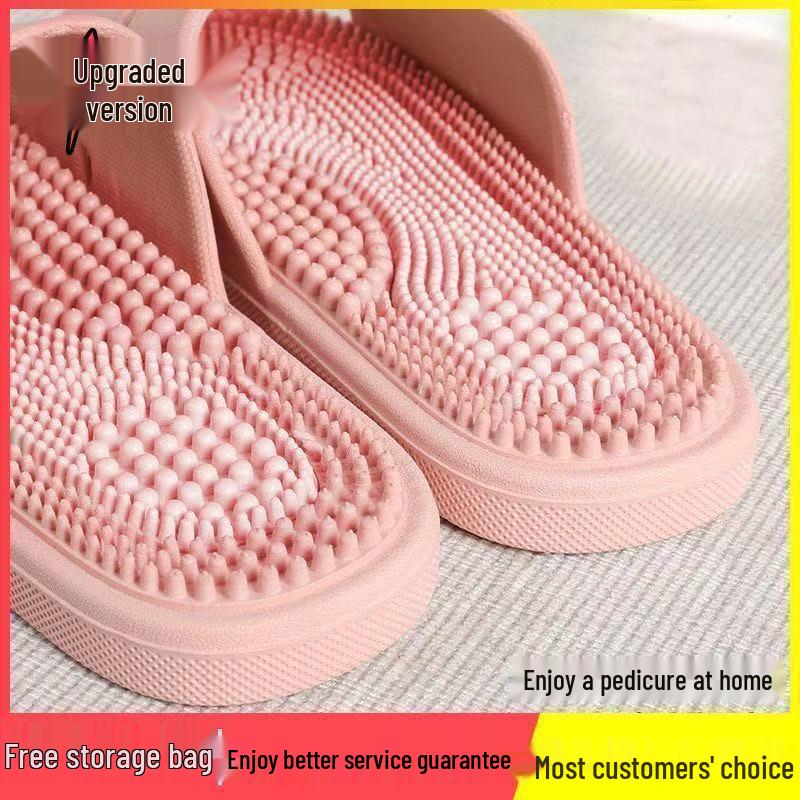 Men's & Women's 2025 Non-Slip Odor-Resistant Massage Slippers for Indoor/Outdoor Use