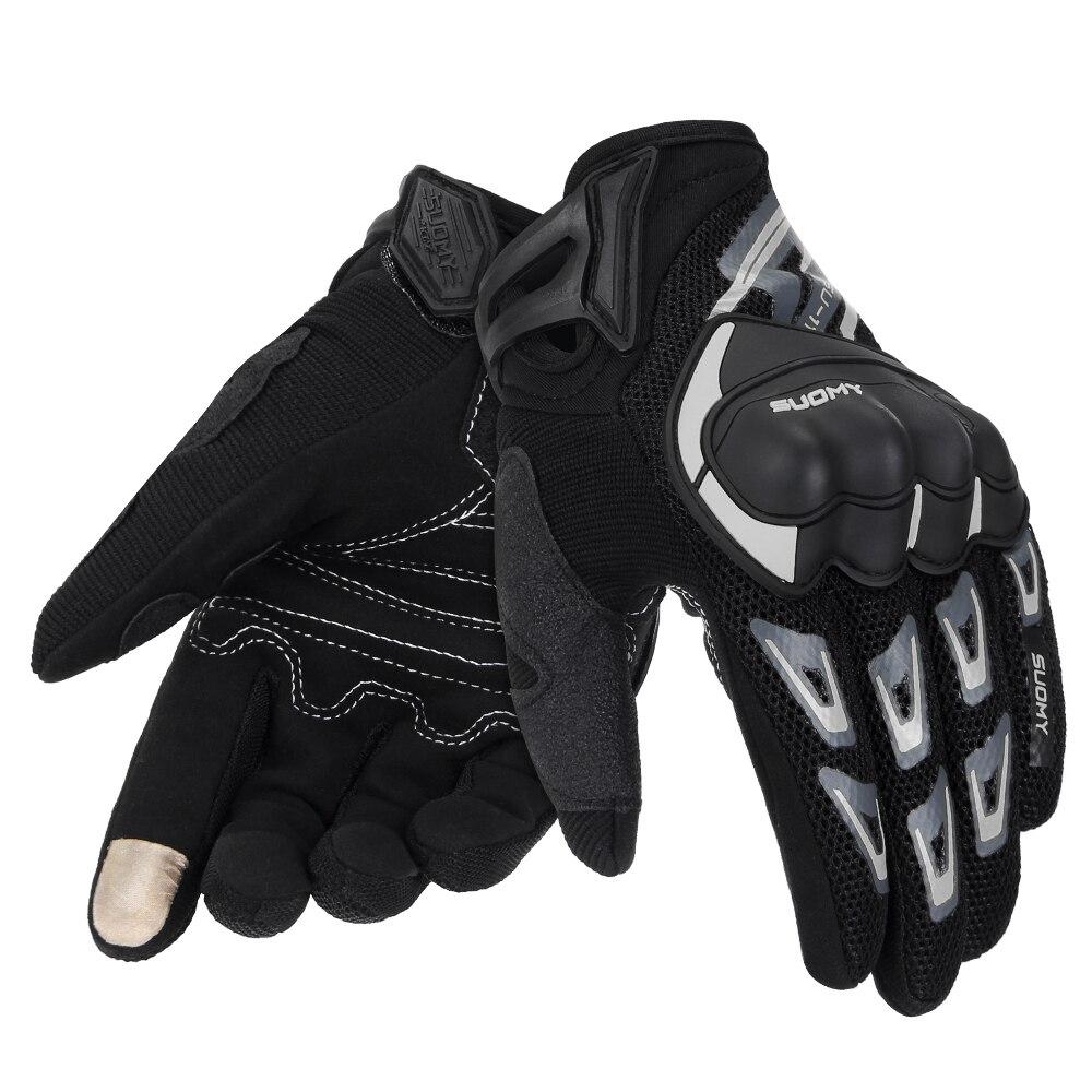 

Мотоциклетные перчатки женские летние дышащие перчатки с сенсорным экраном с полным пальцем мужские перчатки для мотокросса противоскользящие перчатки для велоспорта M