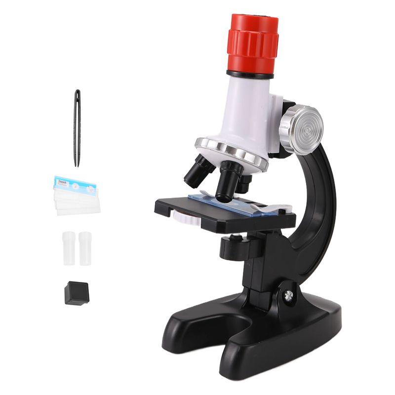 A84E-Children's Microscope 1200 Times Student Scientific Experiment Puzzle Science And Education Set