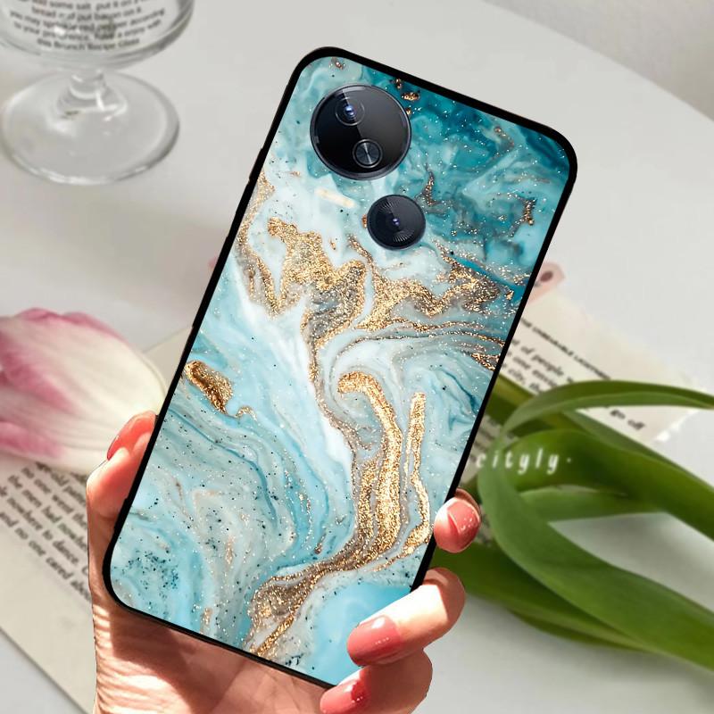 For Tecno Spark 10 5G Case Shockproof Soft TPU Silicone Phone Cover For Tecno Spark 10 5G Funda  Spark10 5G New KI8 Capa Cartoon