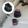 2 Piezas Soporte Hebillas Cinturón de Seguridad Coche Universal Silicona Fácil Acceso Elevador Cinturón de Seguridad Vehículo Accesorios Fijador Cinturón de Seguridad Automóvil