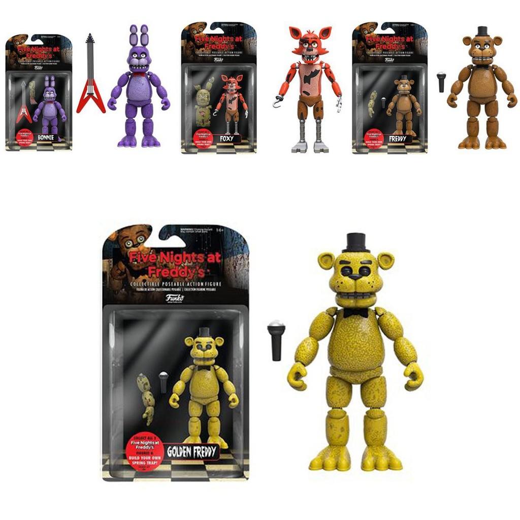Fnaf Five Nights At Freddy's Actionfigur Gelenkig Goldener Freddy Für Kinder