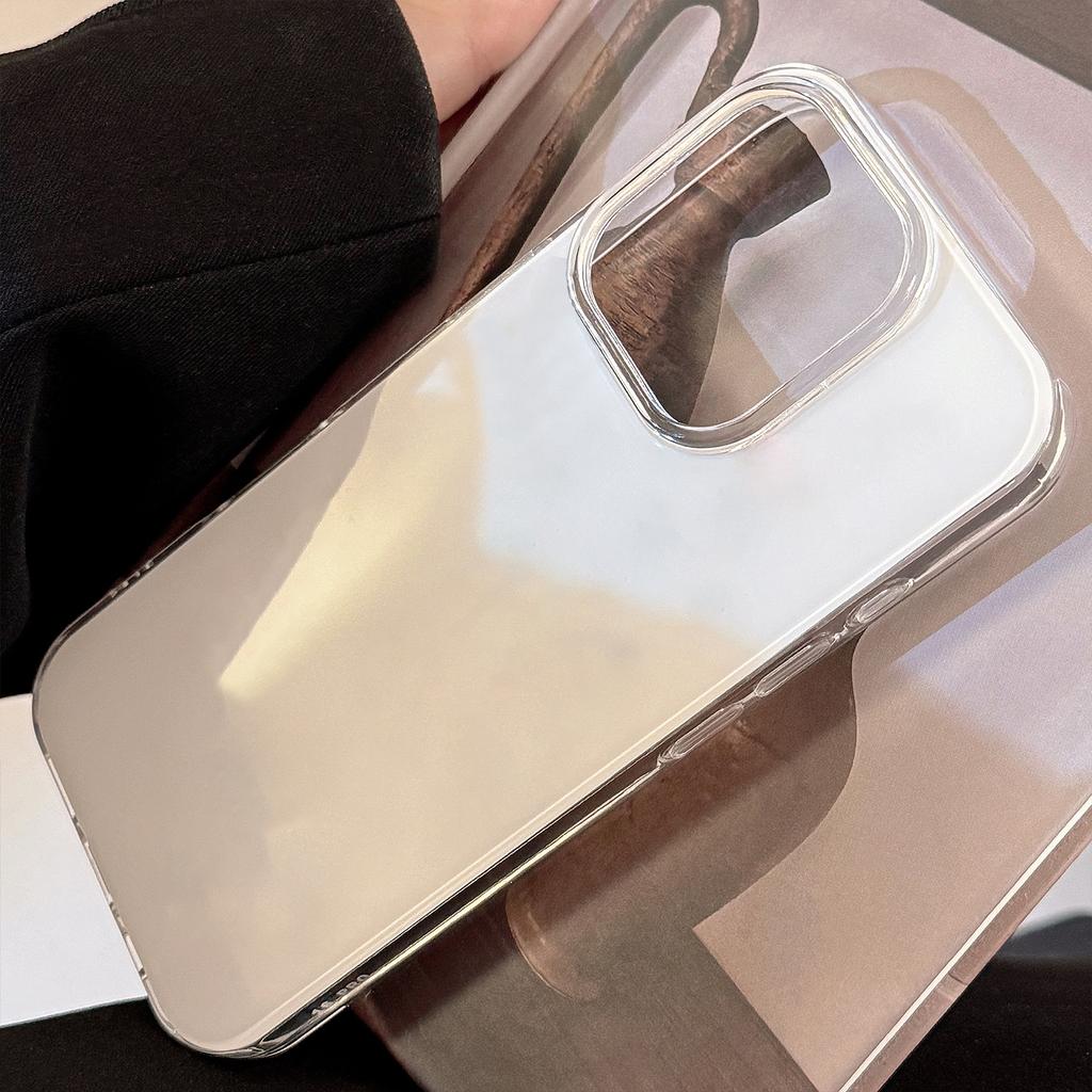 Personalized Solid Color Bright IMD White Suitable for Apple 16 Mobile Phone Case 17pro Max Hard Iphone1311