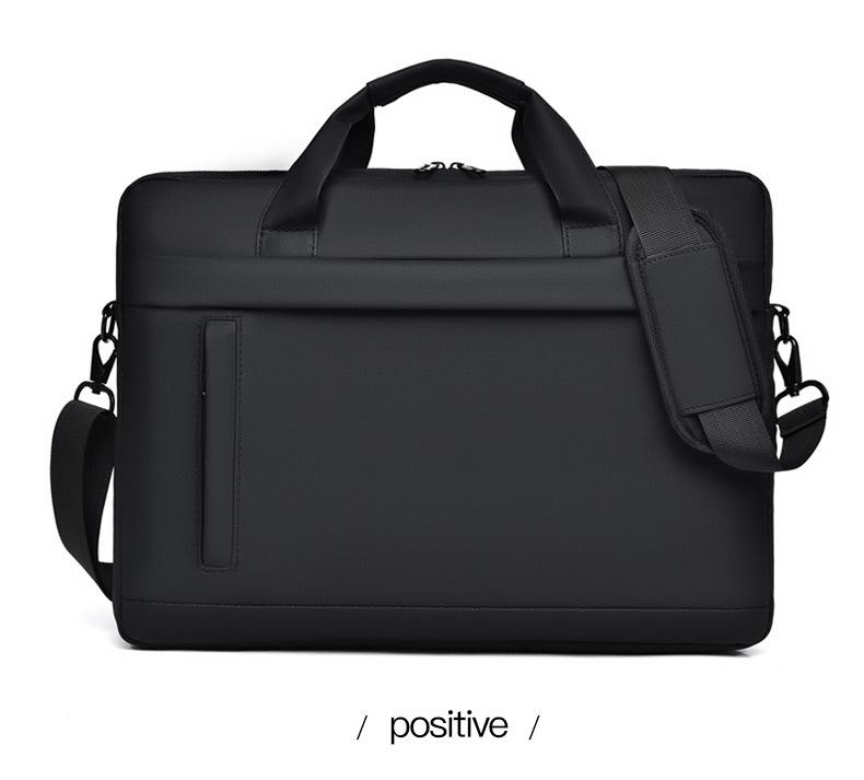 Laptop handbag, computer bag, liner bag, waterproof business shoulder briefcase.