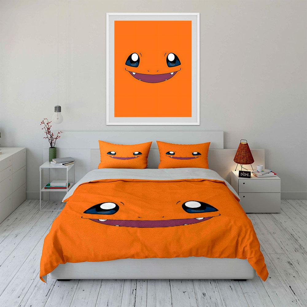 Smiling Cartoon Face Design. Bedding Sets Duvet Cover Sets Duvet Covers Pillowcases(1 * Duvet Cover 2 * Pillowcases, Without Duvet Insert)