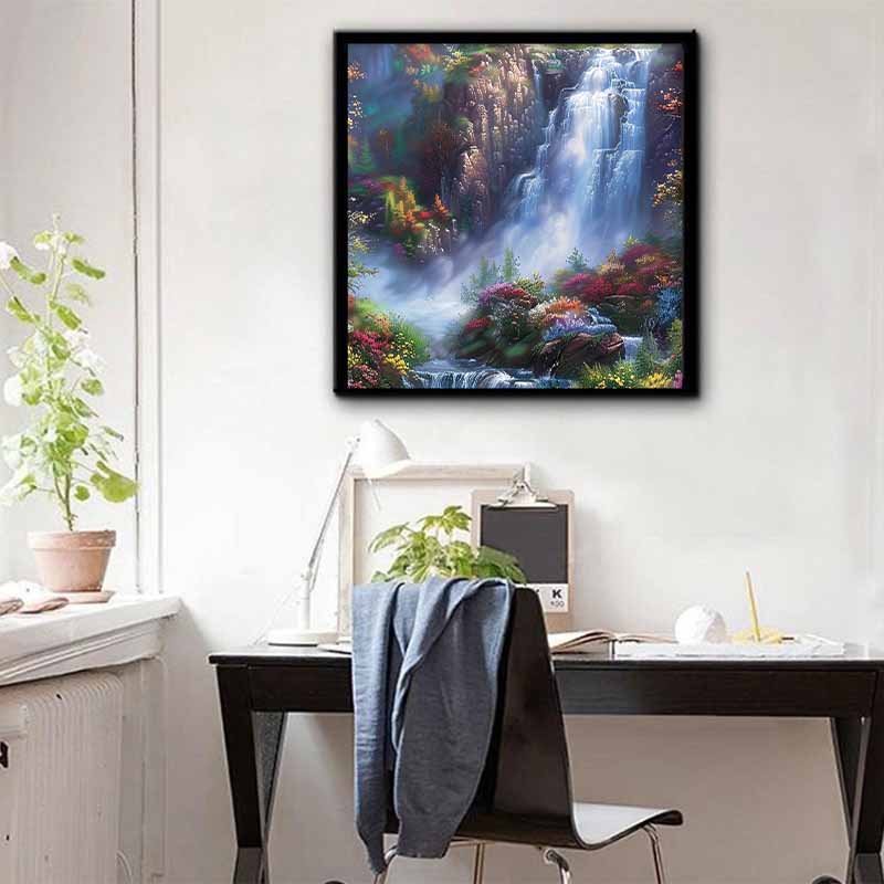 Neuankömmling 5D DIY Vollkreis Diamantmalerei "Landschaft" Stickerei Kreuzstich Heimdeko Geschenk