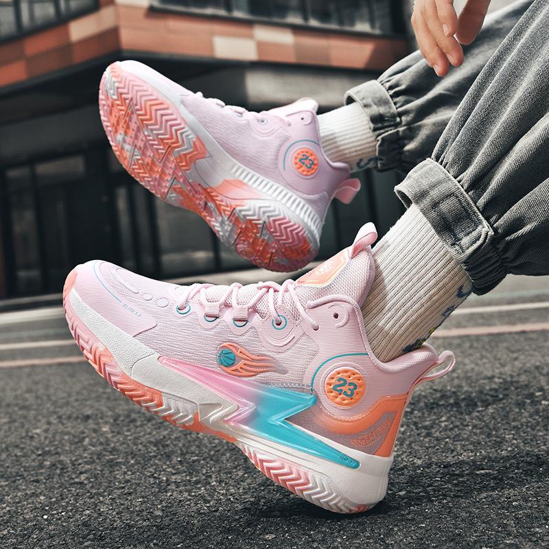 High-Quality New Basketball Shoes Men'S And Women'S Actual Basketball Shoes Non-Slip, Wear-Resistant, Lightweight And Breathable Sports Basketball Sho