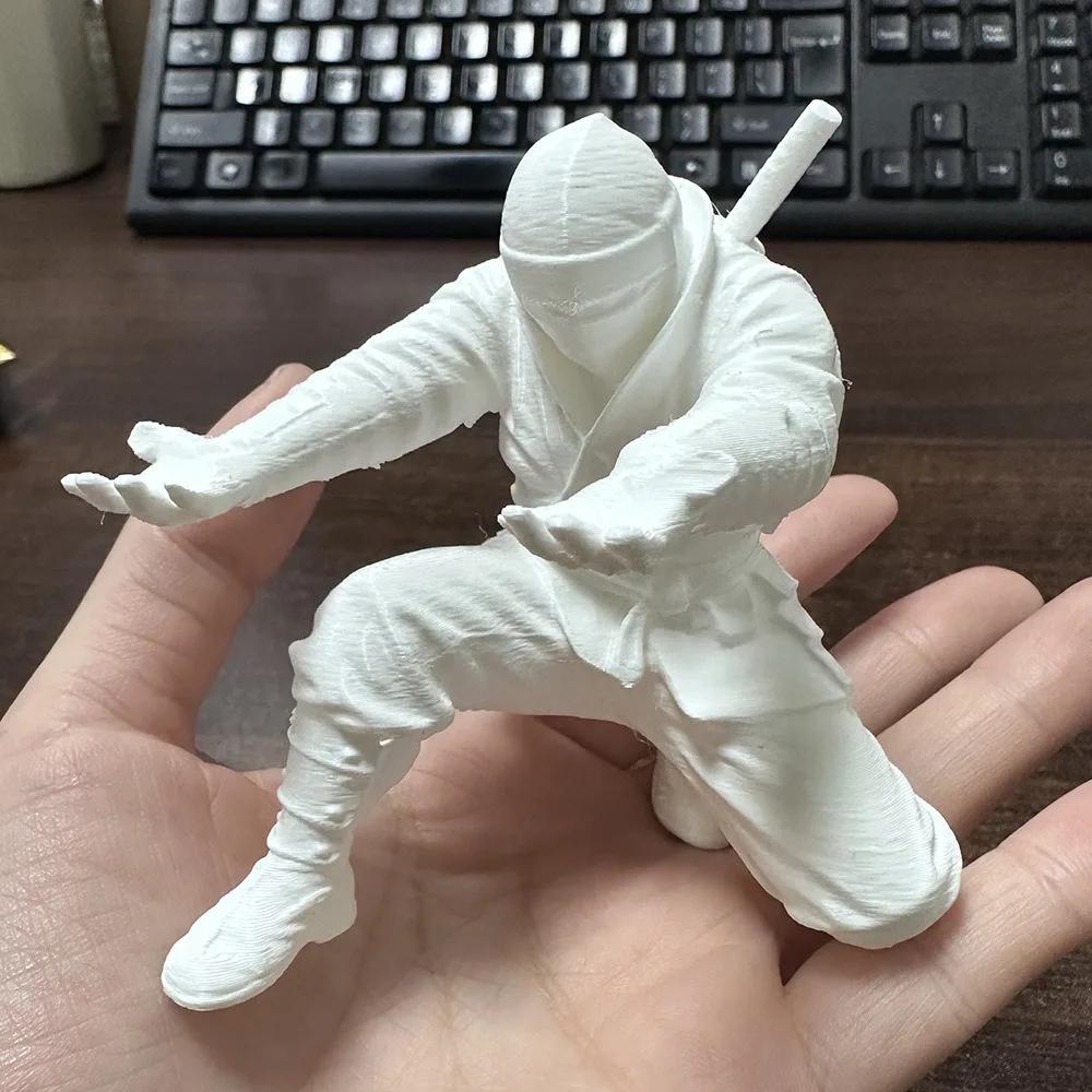 3D Printing Ninja Ornaments Creative Multi-functional Warrior Ornaments Decorations Figurines Office Desk Decoration Gift