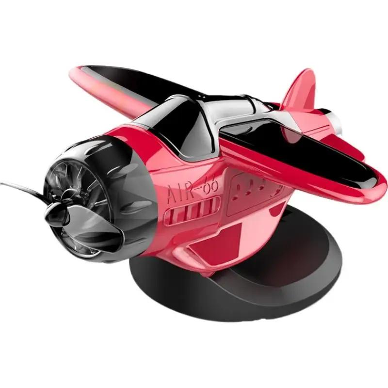 360° Автомобильные Солнечные Украшения Самолетики Центр Автомобиля Питание Самолет Декор Салона Украшения Аксессуары Консоль Автомобиля A5t3