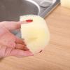 Dishwashing Sponge Thickened Scouring Pad Pot Brush Imitation Loofah Sponge  Kitchen Cleaning and Decontamination Brush