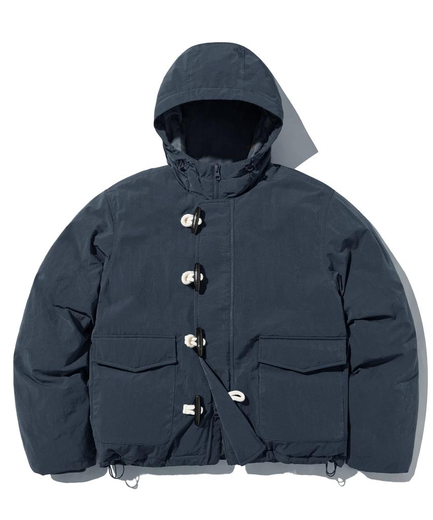 Filluminate Duffle Hooded Padded Jacket - Navy