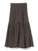 Skirt Jagged Flare Skirt CHARCOAL ONE SIZE [BEAMS HEART] Women's