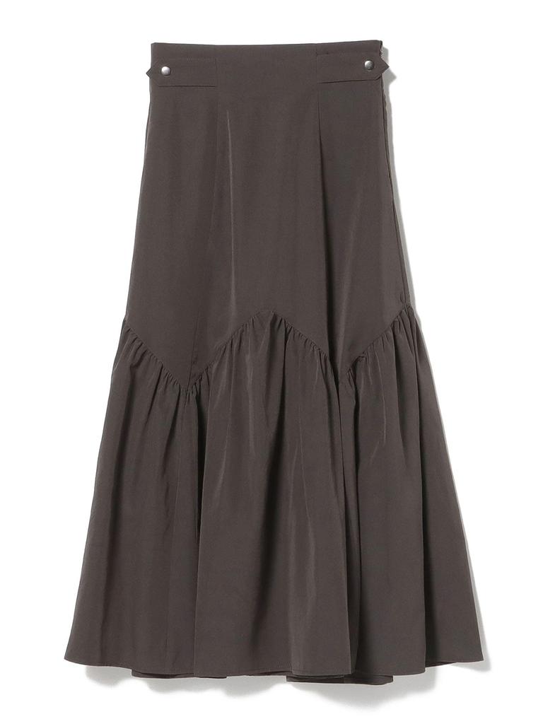 Skirt Jagged Flare Skirt CHARCOAL ONE SIZE [BEAMS HEART] Women's