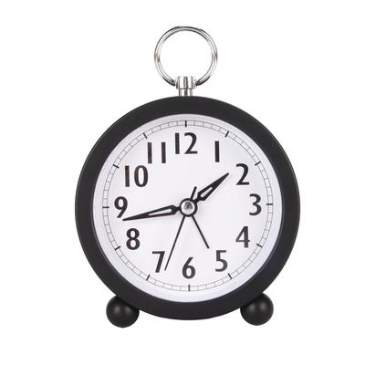 Alarm Clocks Multifunction Stylish Simple Silent Prevents Ticking Round Alarm Clocks for Desk