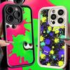 S-Splatoons Spiel Handyhülle für iPhone 16 17 Air 16E 15 Pro Max 14 Plus 13 12 Mini Capa Weiche Schale Silikon Funda