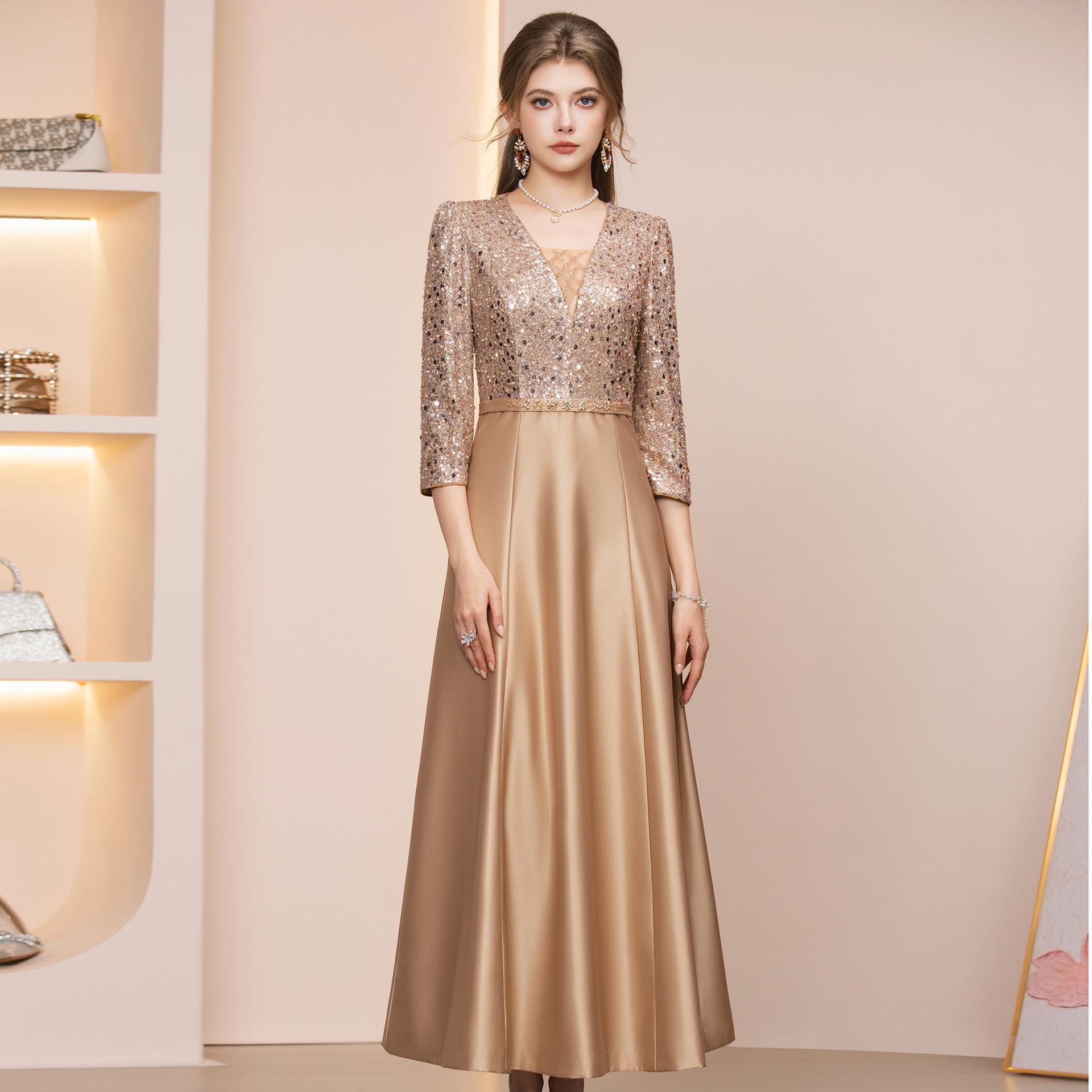 Zhilv Šampanieša Krāsas Elegants Rhinestone
