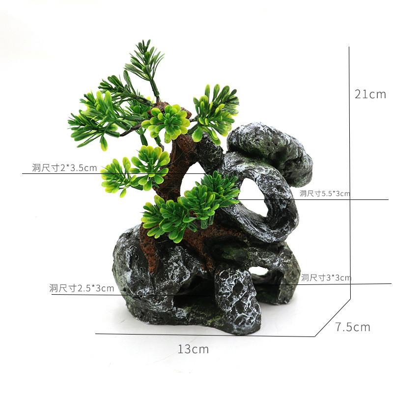 

Artificial Hiding Cave Mountain Stone Cave Decorations Shrimp Cave Hiding Fish Tank Home Decoration Fish Tank Accessories