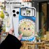 Phone Case: 2D Flat Design Suitable for iPhone 18, 17, 16, 15, 14, 13 Pro Film Protective Case, Couple Style, Cartoon Bun, Christmas and Halloween Gif