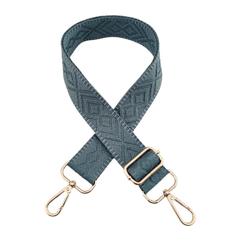 3,8 cm Diamantprydd Enfärgad Bred Axelrem/Axelremsväska för Väskor