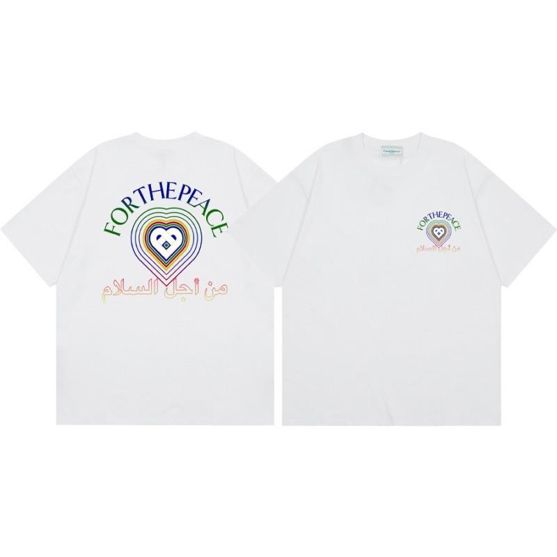 Streetwear Graphic T-Shirt Men Women Loose Fit Short Sleeve Cotton Tee