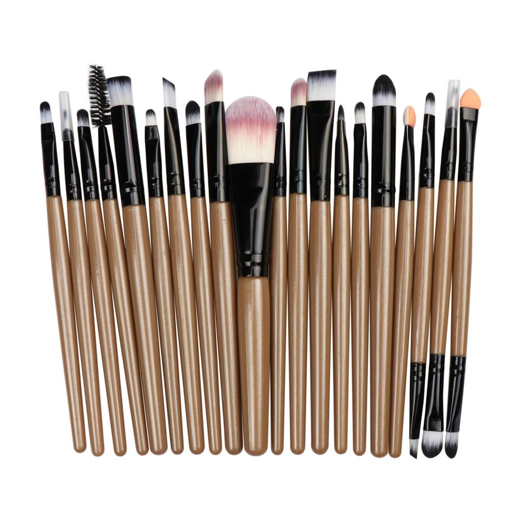 Buy 20Pcs Profesional Makeup Brush Set Synthetic Foundation Powder