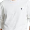 Polo Ralph Lauren T-skjorte Ss23 Ensfarget Rund hals Casual Pullover Langermet Dame Topper Hvit 323618711-001