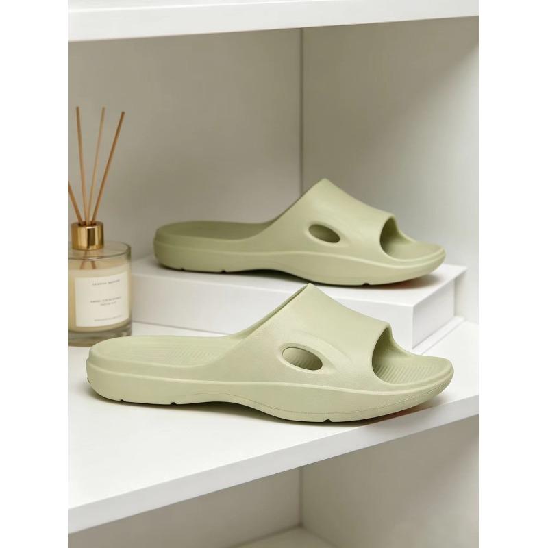 New EVA bow design non-slip bottom sandals outside slippers men and women home non-slip elderly pregnant women anti-fall