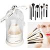 Makeup Brush Storage Holder 360 Degree Rotatable Makeup   Dustproof Waterproof Holder for Lipstick Cosmetic