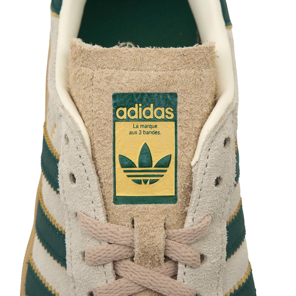 adidas Gazelle Bold Cream Collegiate Green Damen Sneakers Creme-Weiß Magic-Beige ID7056