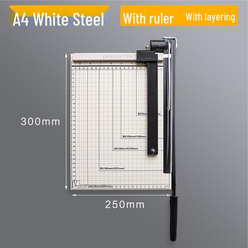 

A4/A5 Деревянный стальной ручной мини-нож для бумаги - нож для резки фотографий