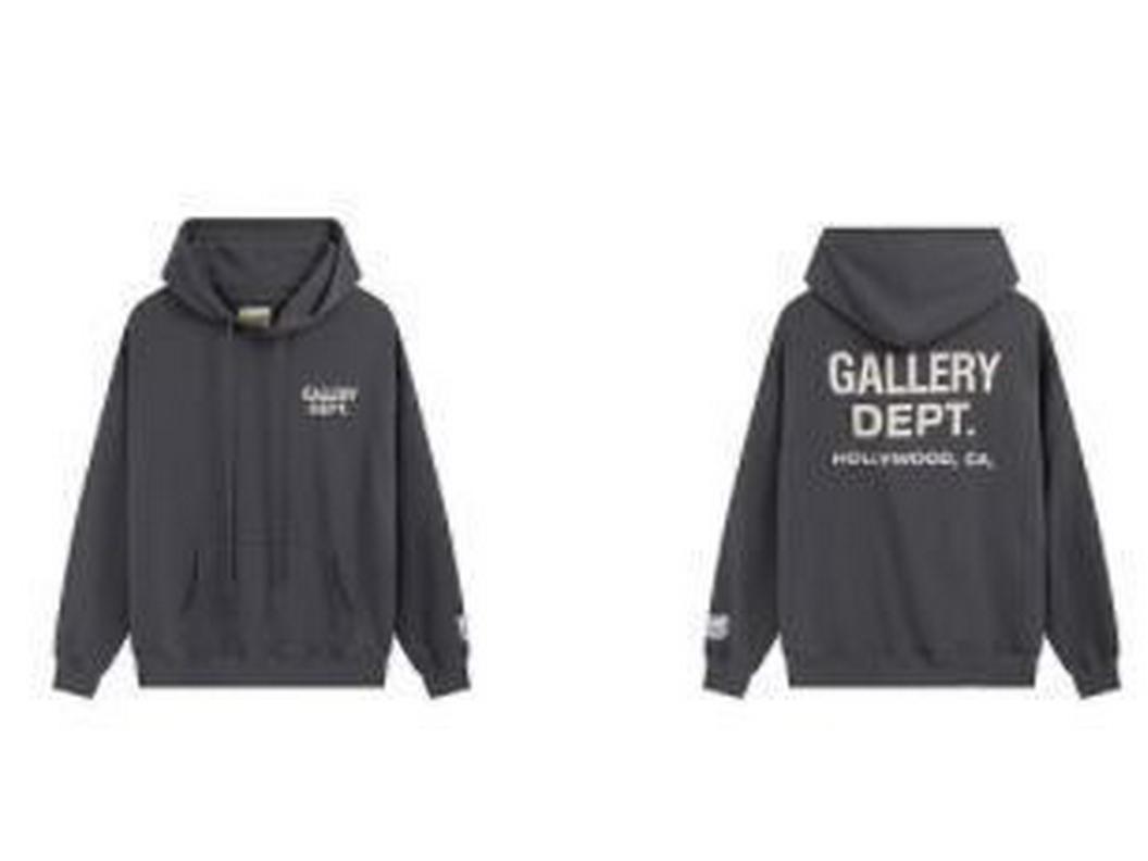 

GALLERY DEPT TIDE Унісекс Модний Класичний Бавовняний Худі з Махри M