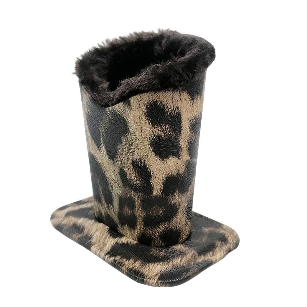 Leather Eyeglass Stand Plush Glasses Shelf Fashion Sunglass Holder Office