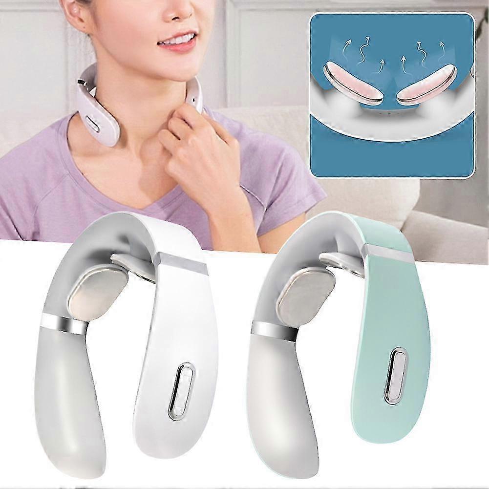 Therahome Neck Massager Portable Relaxnecker Neck Massage Device for Men Women Office Use, Rechargeable Neck Massage Pillow for Pain Relief