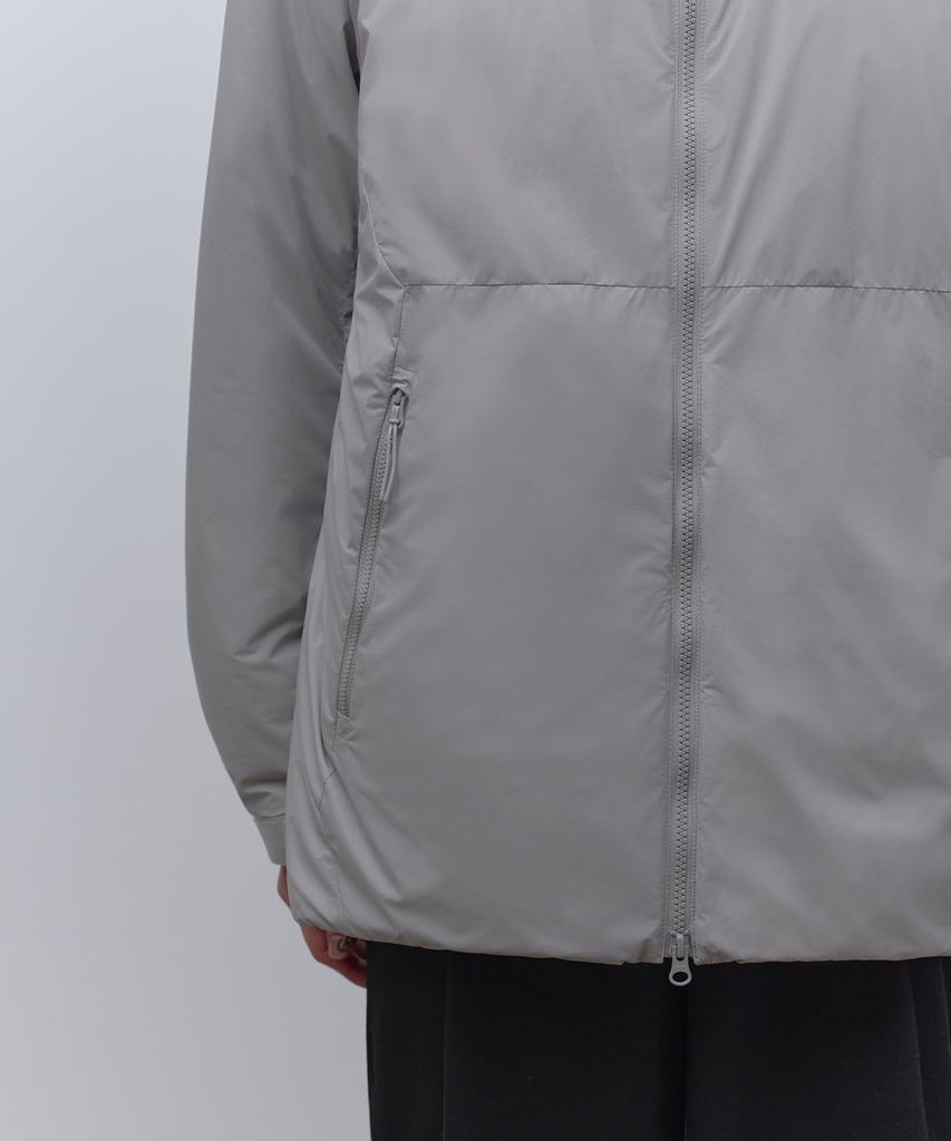 Musinsa Standard Oversized High-Neck All-Round Padded Jacket [Light Gray]