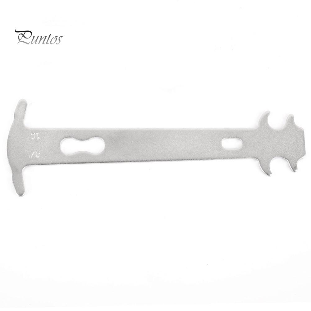 Puntos Mountain Road Bike Fahrrad Kettenverschleißanzeige Checker Gauge Messlineal