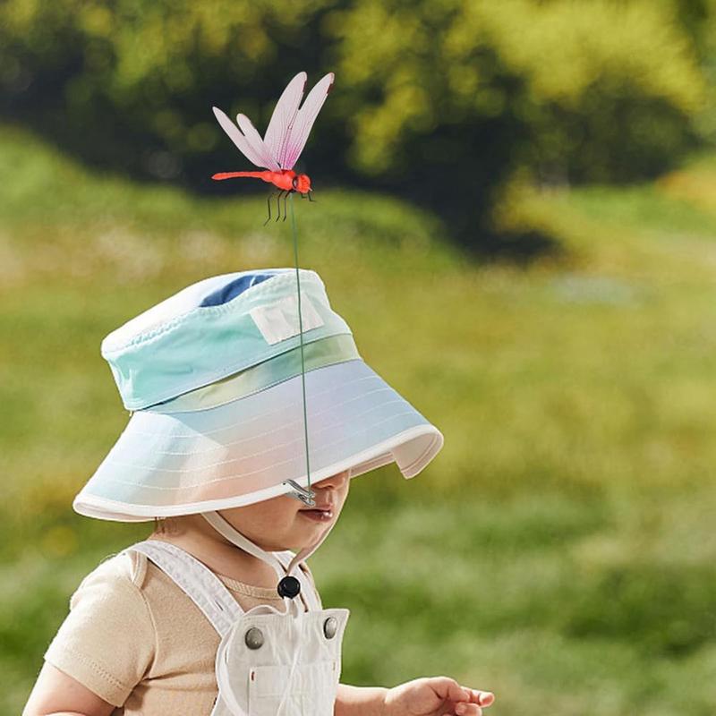 12pcs Colorful 3D Dragonfly Garden Yard Planter Dragonfly Flower Arrangement Dragonfly Outdoor Decor Flower Pots Decoration