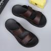 Herren Vintage Sandalen Bequeme Freizeit Hausschuhe für Strand, Outdoor und Zuhause