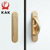 KAK Tatami Hidden Door Handle Pearl Nickel Zinc Alloy Recessed Flush Pulls Cover Floor Cabinet Handle Furniture Handle Hardware