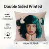 Singer M-Melanie M-Martinez Pillow Case Plush Fabric Soft Pillowcase Double Sided Print Sofa Cushion Cover Throw Pillow Cover