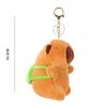 Capybara Capybara Plush Pendant Simulation Capybara Plush Toy Simulation Capibara Keychain  Unisex