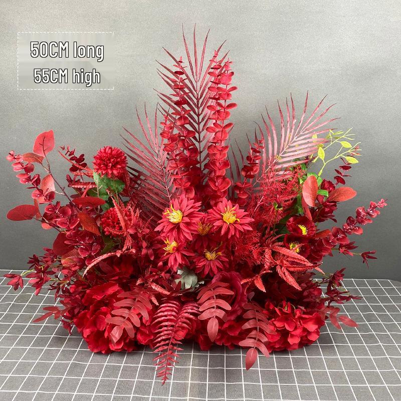 Silk Floral Wedding Aisle & Wall Decoration